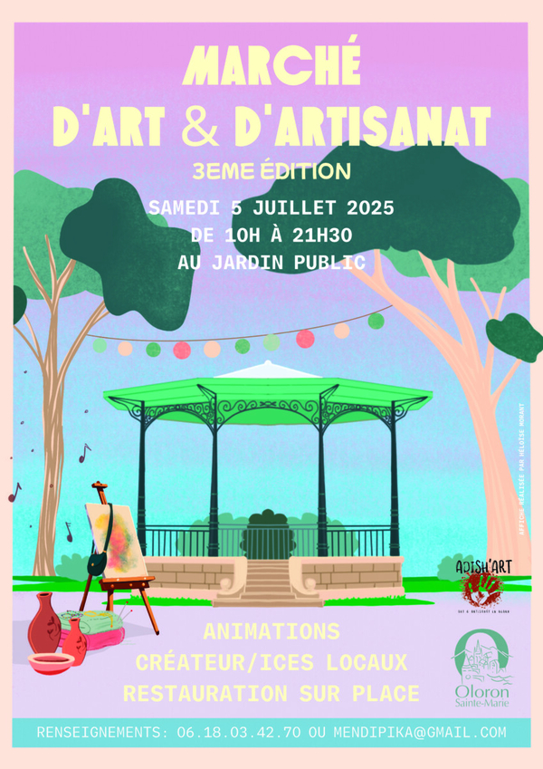 Marché d'art et d'artisanat - OLORON-SAINTE-MARIE