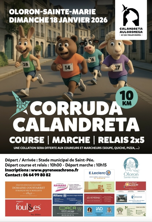 Course Corruda Calandreta - OLORON-SAINTE-MARIE