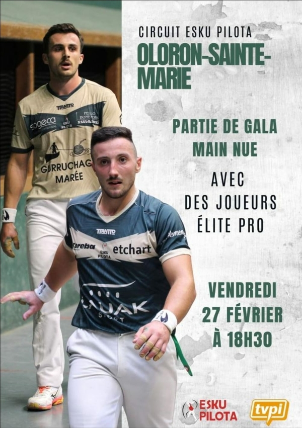 Pelote basque - OLORON-SAINTE-MARIE