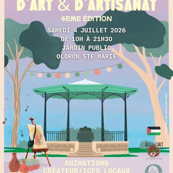 Marché d'art et d'artisanat - OLORON-SAINTE-MARIE