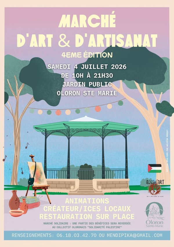 Marché d'art et d'artisanat - OLORON-SAINTE-MARIE