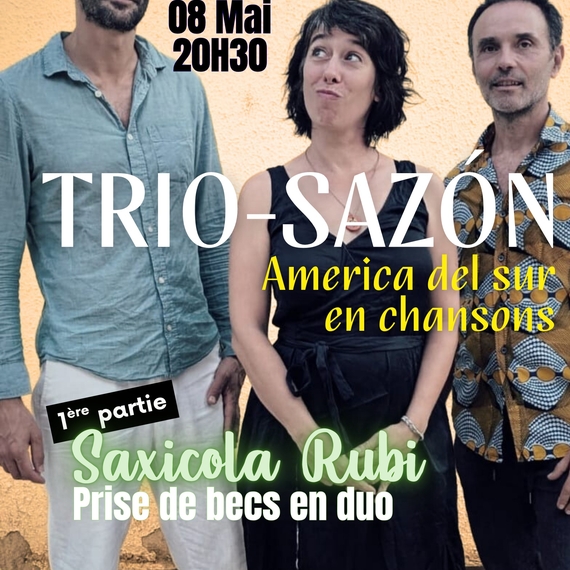 Soirée Jazz Club - Trio-Sazon - OLORON-SAINTE-MARIE