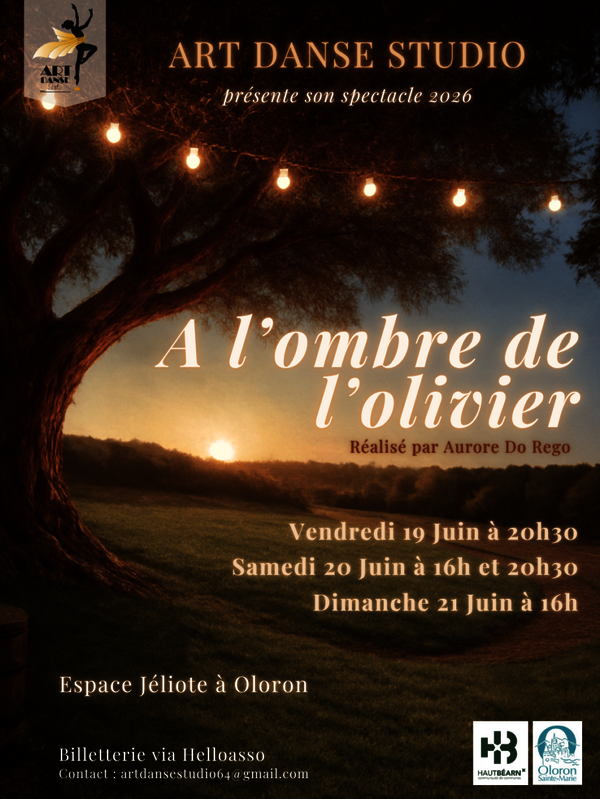 Spectacle de danse : A l'ombre de l'olivier - OLORON-SAINTE-MARIE