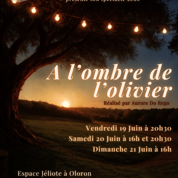 Spectacle de danse : A l'ombre de l'olivier - OLORON-SAINTE-MARIE