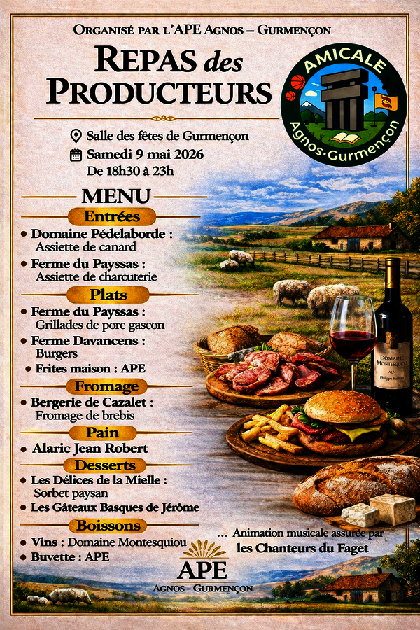 Repas des producteurs - GURMENCON
