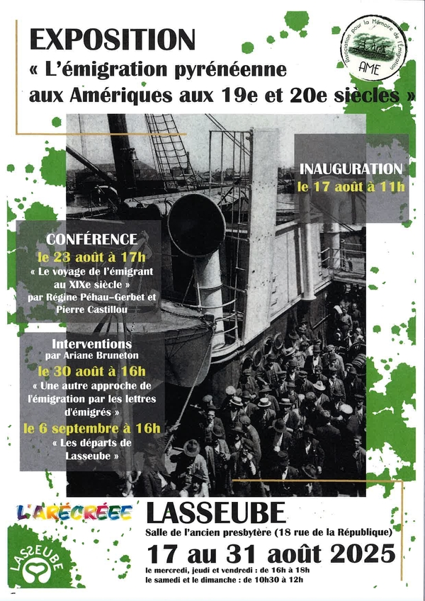 Intervention par Ariane Bruneton - Les départs de Lasseube - LASSEUBE