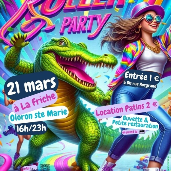 Roller party - OLORON-SAINTE-MARIE