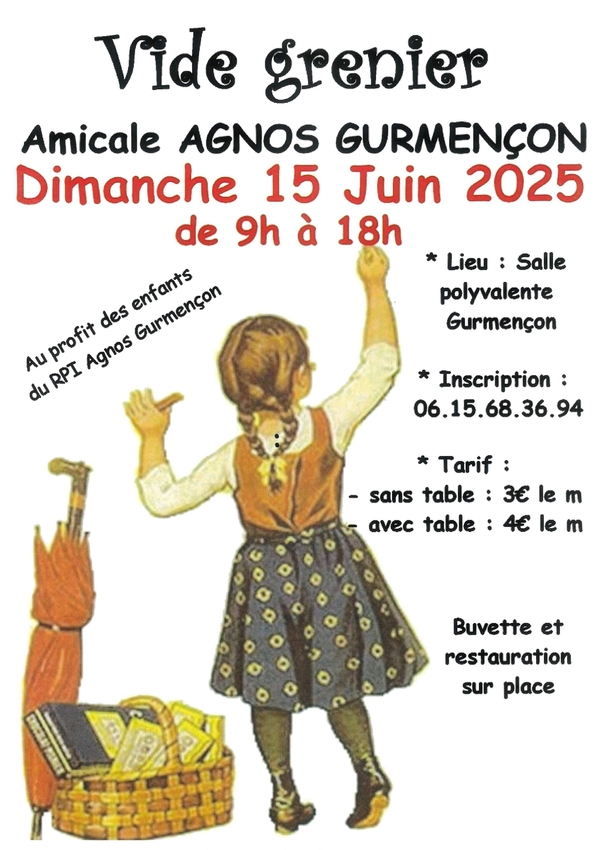 Vide grenier - OGEU-LES-BAINS