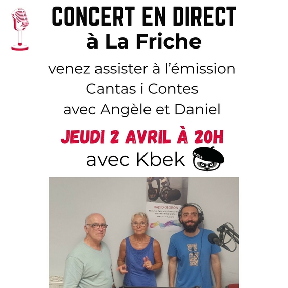 Soirée concert avec KBEK - OLORON-SAINTE-MARIE