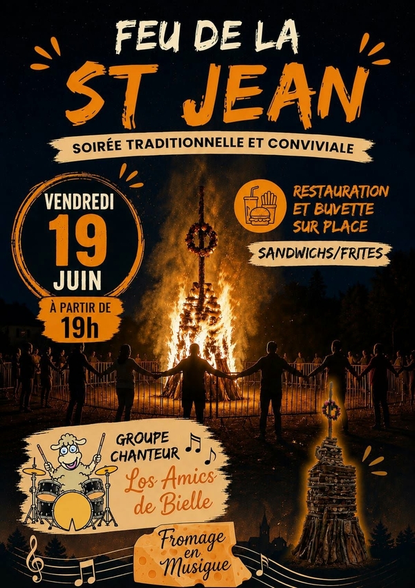 Feu de la Saint-Jean - OGEU-LES-BAINS