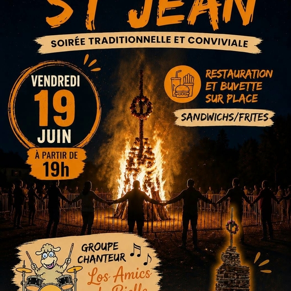 Feu de la Saint-Jean - OGEU-LES-BAINS