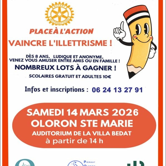 La dictée nationale du Rotary - OLORON-SAINTE-MARIE