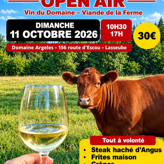 Guinguette de producteurs, viticole et bovin - LASSEUBE