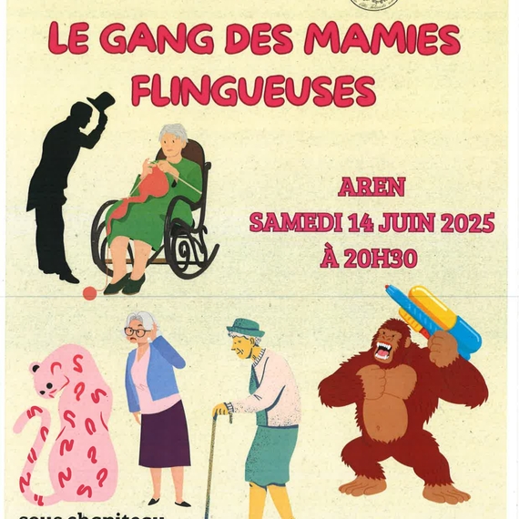 Théâtre "Le gang des mamies flingueuses" - AREN