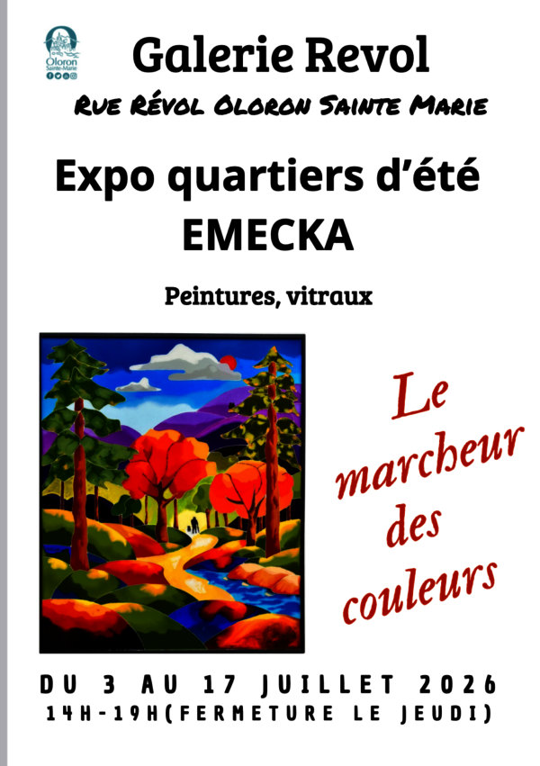 Exposition Emecka - OLORON-SAINTE-MARIE