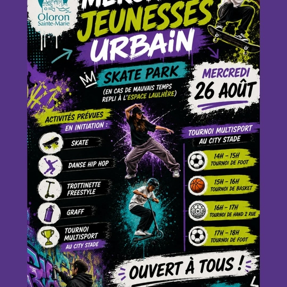Mercredi jeunesse urbain - OLORON-SAINTE-MARIE