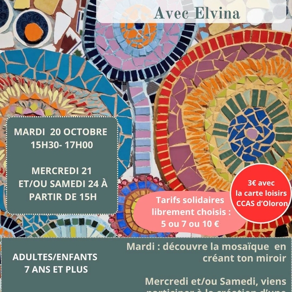Stage mosaïque - OLORON-SAINTE-MARIE
