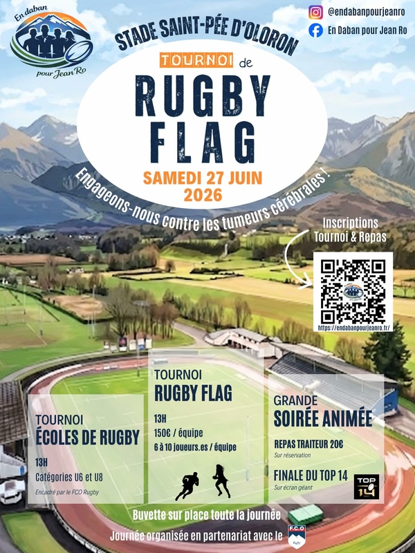 Tournoi de rugby flag - OLORON-SAINTE-MARIE