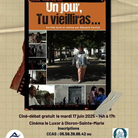 Ciné-débat - Un jour tu vieilliras - OLORON-SAINTE-MARIE