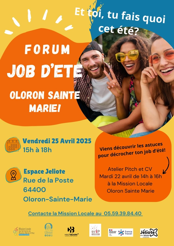 Forum job d'été - OLORON-SAINTE-MARIE