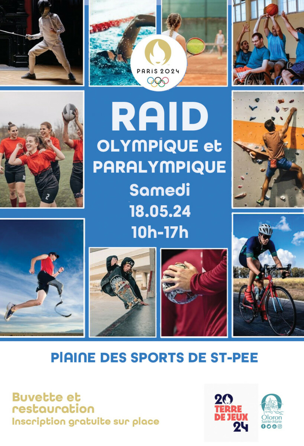 Raid Olympique et Paralympique - OLORON-SAINTE-MARIE