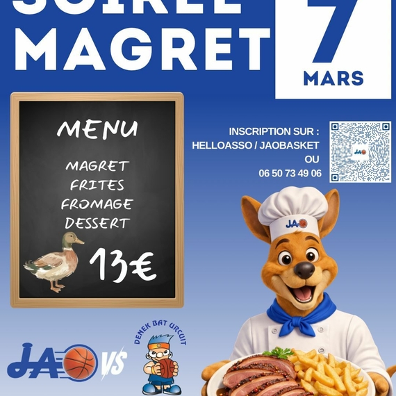 Repas de la JAO Basket - OLORON-SAINTE-MARIE