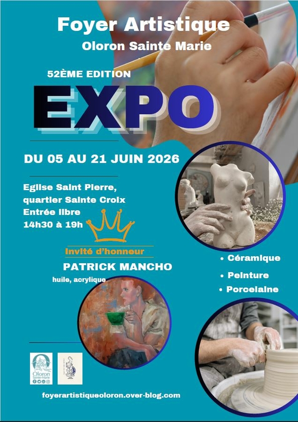 Exposition du foyer artistique - OLORON-SAINTE-MARIE