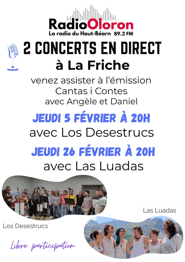 Concert Los Desestrucs - OLORON-SAINTE-MARIE