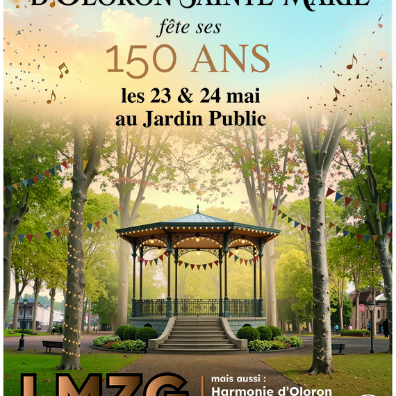 L'Harmonie Municipale d'Oloron fête ses 150 ans ! - OLORON-SAINTE-MARIE