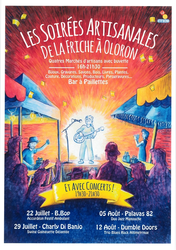 Les soirées artisanales de la Friche - OLORON-SAINTE-MARIE
