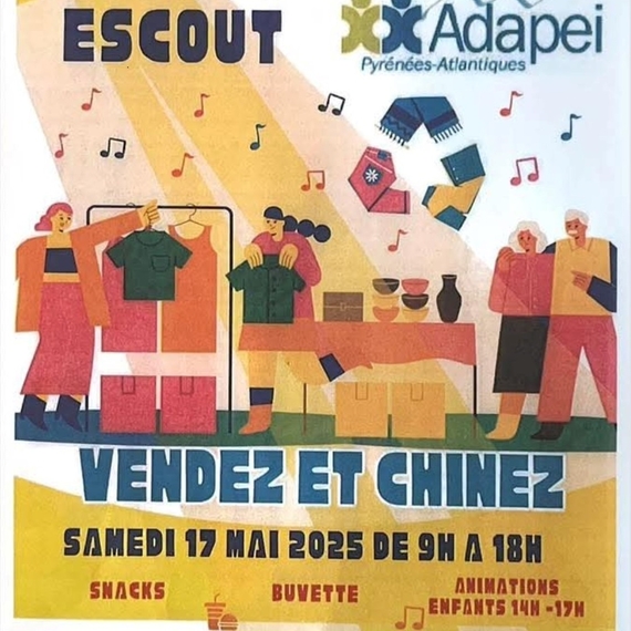 Vide grenier - ESCOUT