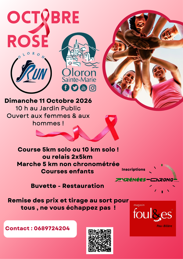 Octobre rose - OLORON-SAINTE-MARIE