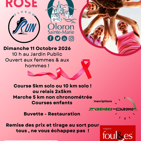 Octobre rose - OLORON-SAINTE-MARIE
