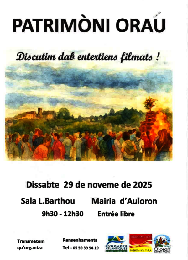 Patrimòni orau - OLORON-SAINTE-MARIE