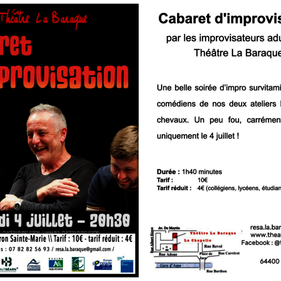 Cabaret d'improvisation - OLORON-SAINTE-MARIE