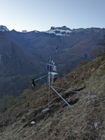 Station nivo-météorologique à Tranchère