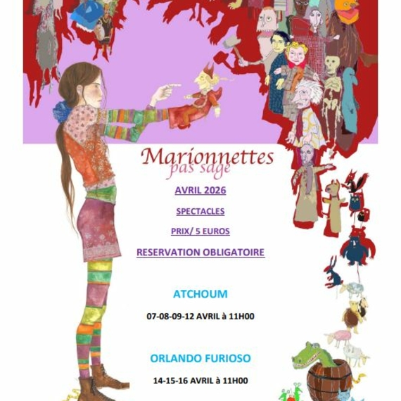 Spectacle de marionnettes : Atchoum - OLORON-SAINTE-MARIE