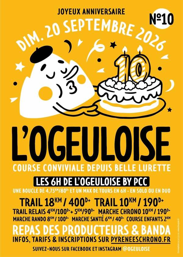 L'Ogeuloise - 10ème édition - OGEU-LES-BAINS