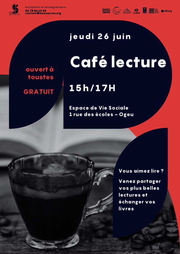 Café lecture - OGEU-LES-BAINS