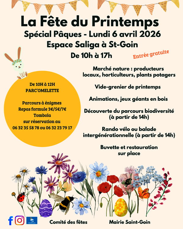 Fête du Printemps - SAINT-GOIN