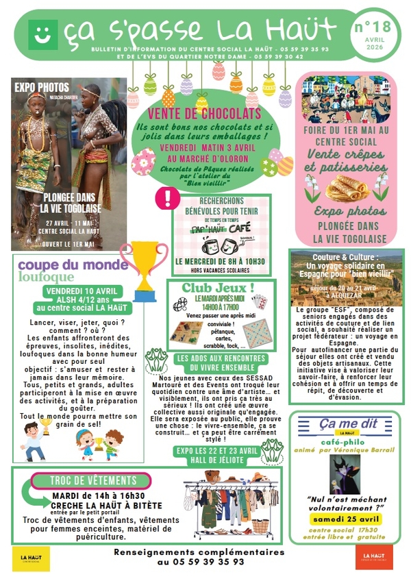 Exposition : Plongée dans la vie Togolaise - OLORON-SAINTE-MARIE