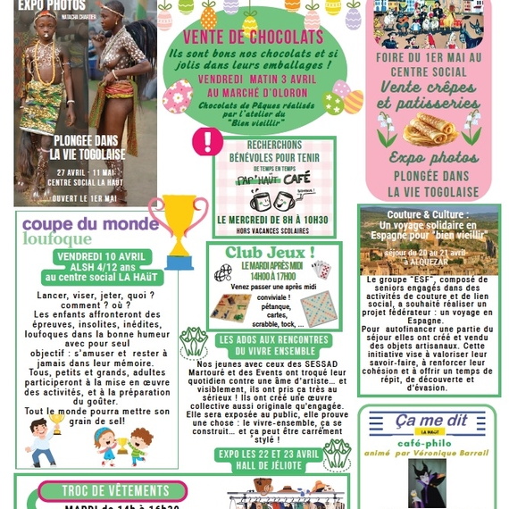 Exposition : Plongée dans la vie Togolaise - OLORON-SAINTE-MARIE