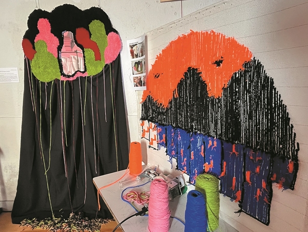Cabaret Textile-Exposition de fil en aiguille - OLORON-SAINTE-MARIE