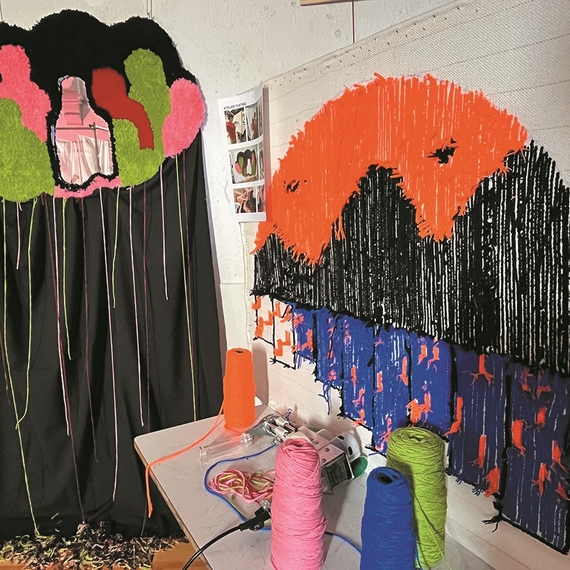 Cabaret Textile-Exposition de fil en aiguille - OLORON-SAINTE-MARIE