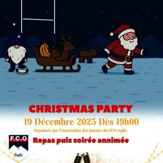 Christmas party du FCO rugby - OLORON-SAINTE-MARIE
