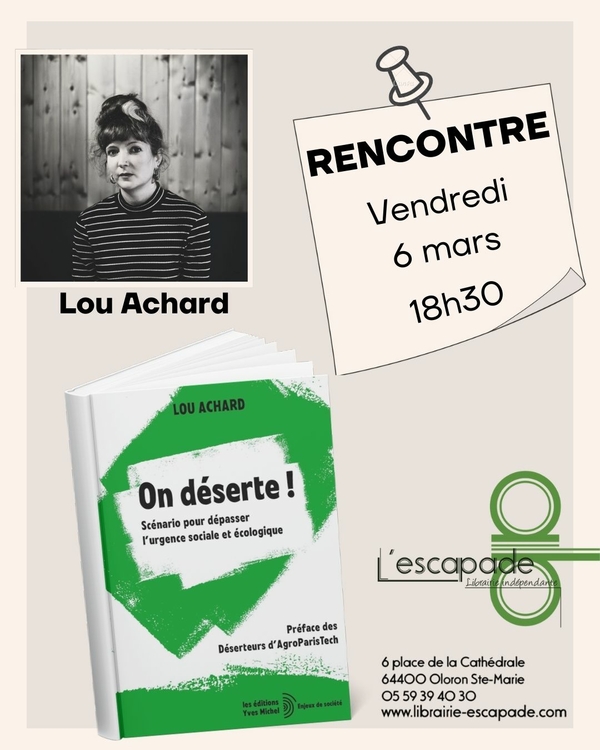 Rencontre avec Lou Achard - OLORON-SAINTE-MARIE