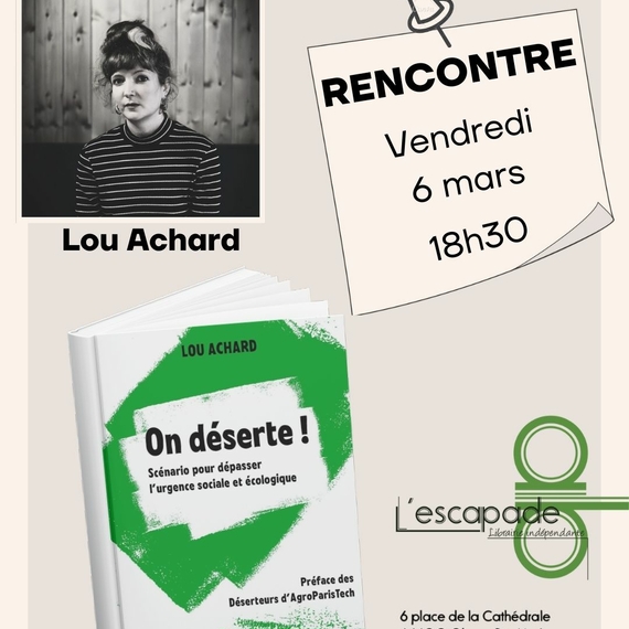 Rencontre avec Lou Achard - OLORON-SAINTE-MARIE