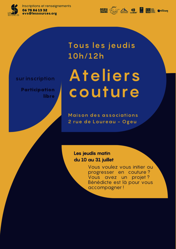 Ateliers couture - OGEU-LES-BAINS