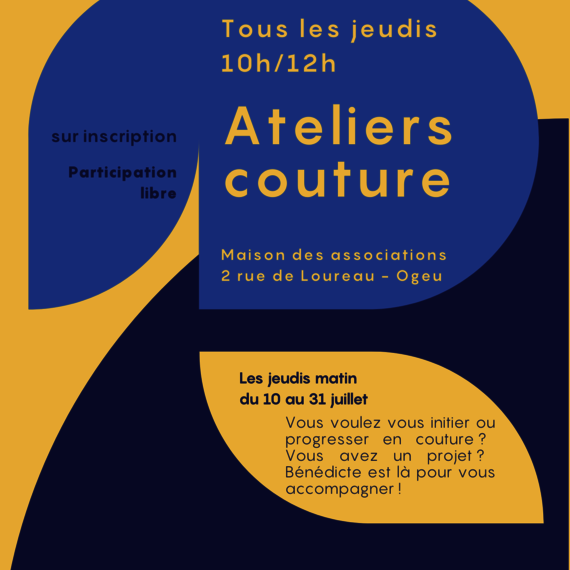 Ateliers couture - OGEU-LES-BAINS