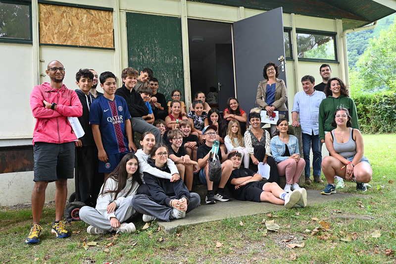 Camp intercentre avec les groupes ados de la vallée d'Aspe et de Lasseube